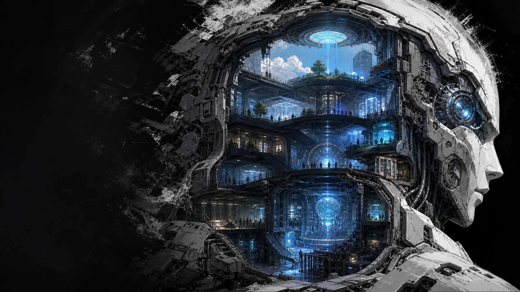 The inhabited computational world inside a Computing Node